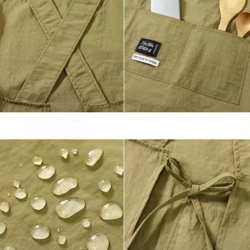 Home Cooking Restaurant - Cooking Kitchen Aprons Breathable Wear Resistant
