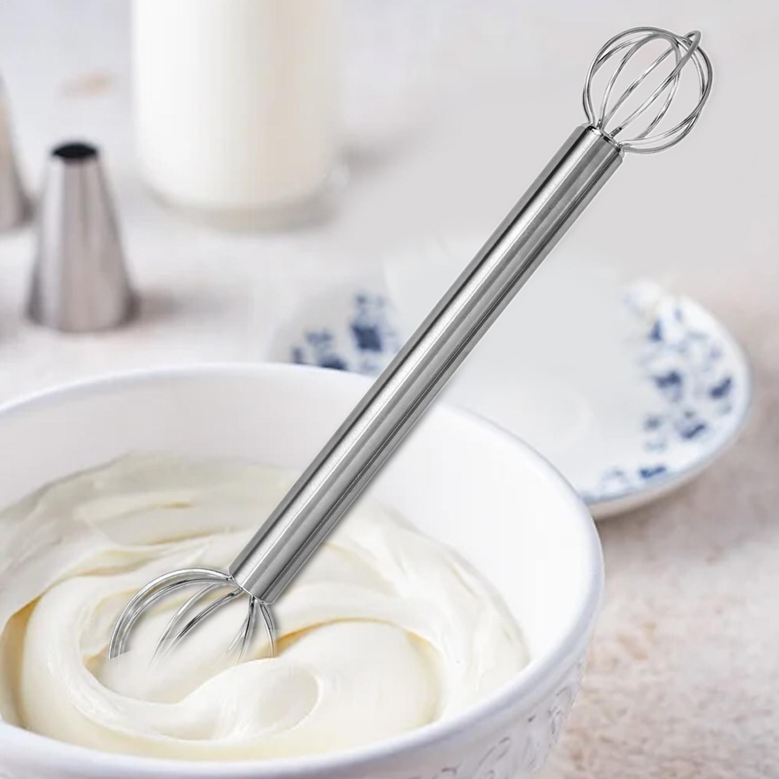 Home Cooking In Japanese - Cream Whipper Double-Head Stainless Steel Miso