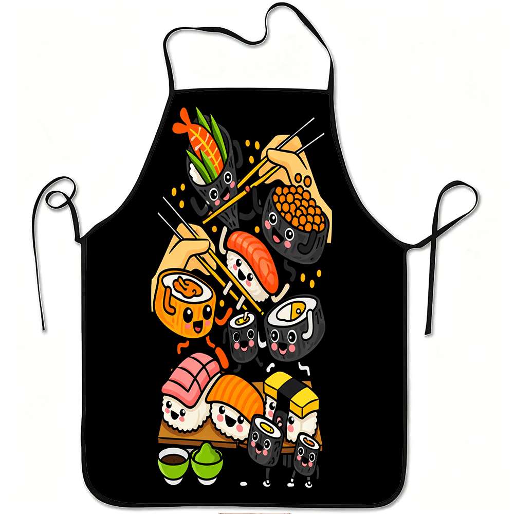 Cute Kawaii Sushi Pattern Kitc - Home Cooking Japanese Food review and price