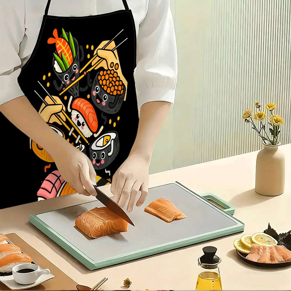 Cute Kawaii Sushi Pattern Kitc - Home Cooking Japanese Food review and price