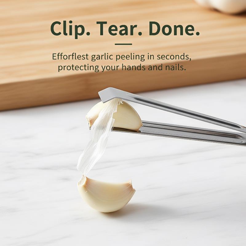 Stainless Steel Garlic Peeling - Home Cooking Restaurant review and price