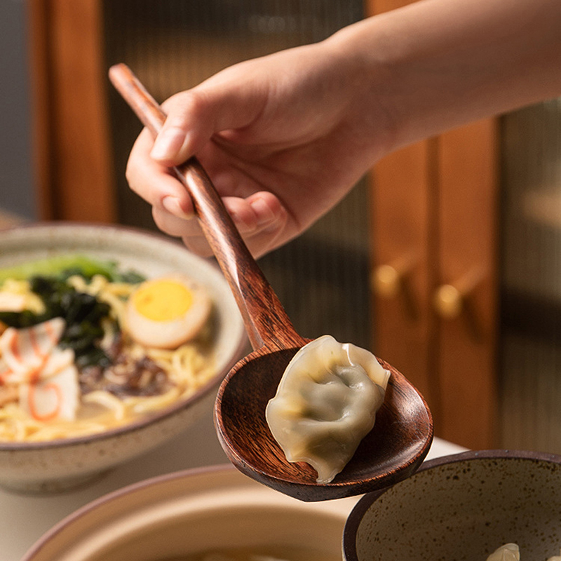 Wooden Spoon With Long Handle  - Home Cooking In Japanese review and price