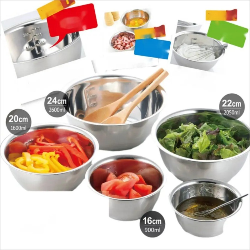 Stainless Steel Mixing Bowls P - Home Cooking Services review and price
