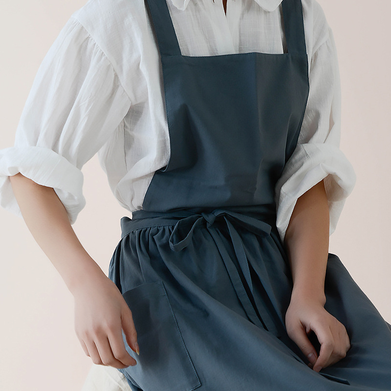 Women Cotton Linen Bib Apron J - Home Cooking In Japanese review and price