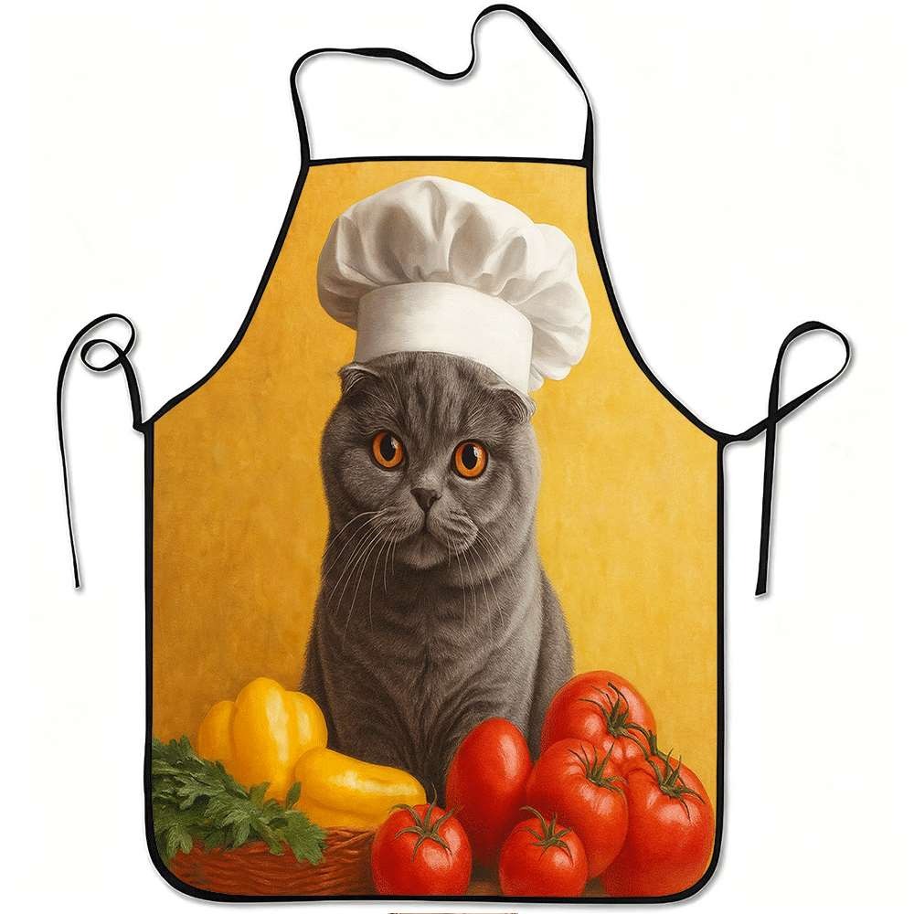 1pc Polyester Protective Apron - Home Cooking Definition review and price