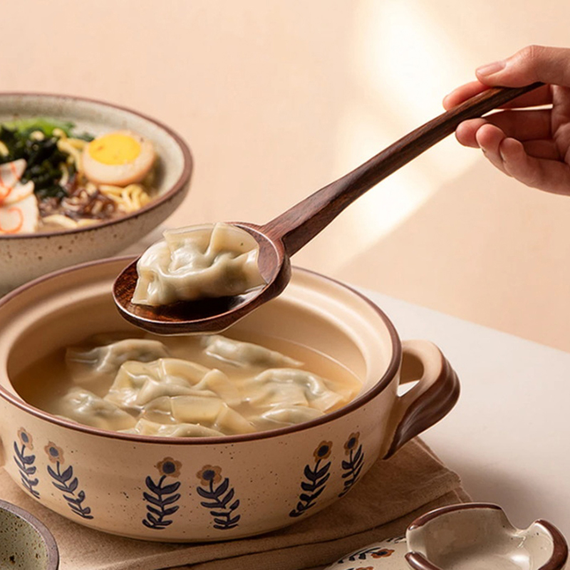 Long Handle Ramen Wooden Spoon - Home Cooking Services review and price
