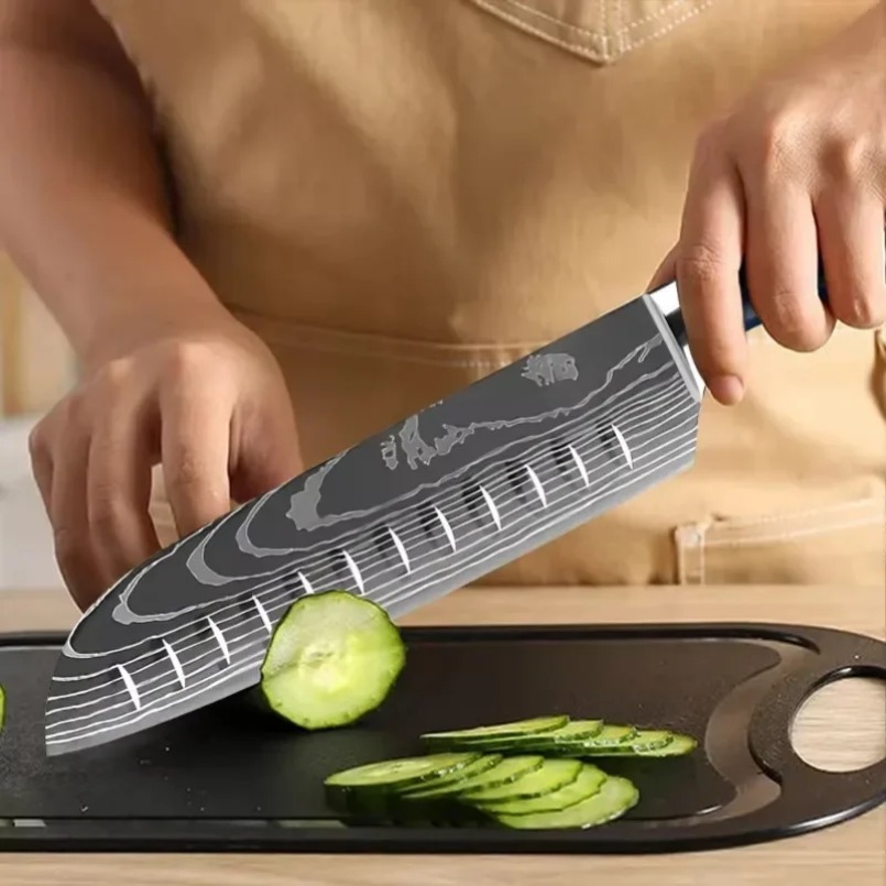 Damascus Patterned Laser Steel - Home Cooking In Japanese review and price