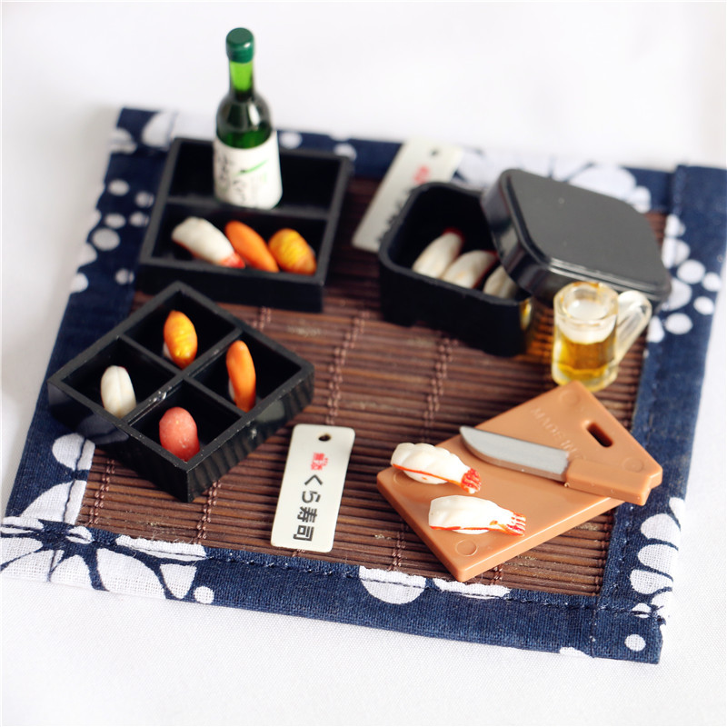 Miniautre Sushi Dollhouse Mini - Home Cooking Japanese Food review and price