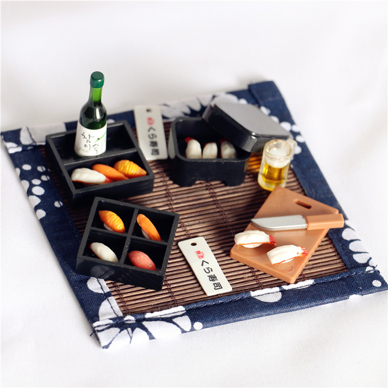 Miniautre Sushi Dollhouse Mini - Home Cooking Japanese Food review and price
