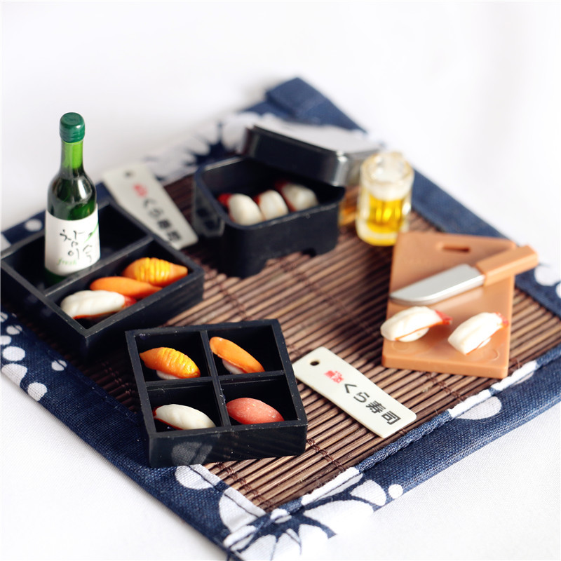 Miniautre Sushi Dollhouse Mini - Home Cooking Japanese Food review and price