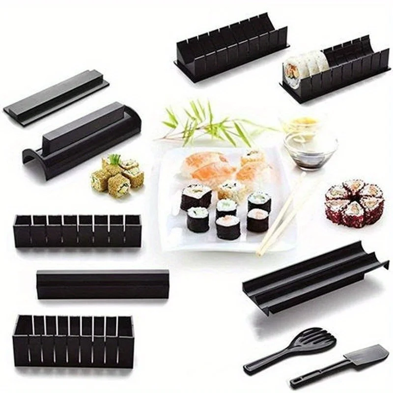 DIY Sushi Roll Maker Kit Rice  - Home Cooking Japanese Food review and price