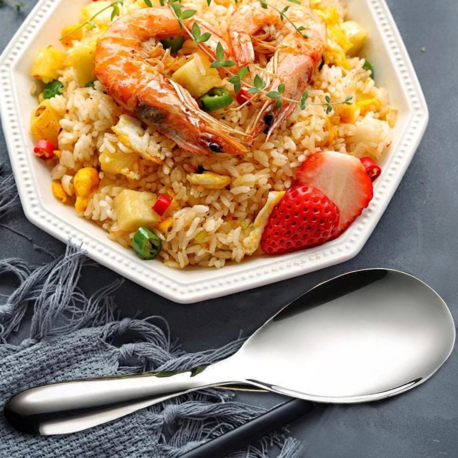 Stainless Steel Rice Spoon Pad - Home Cooking Services review and price