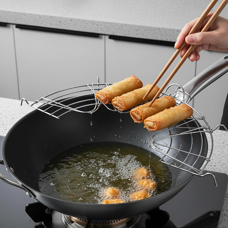 Foldable Stainless Steel Oil F - Home Cooking Oil Filter review and price