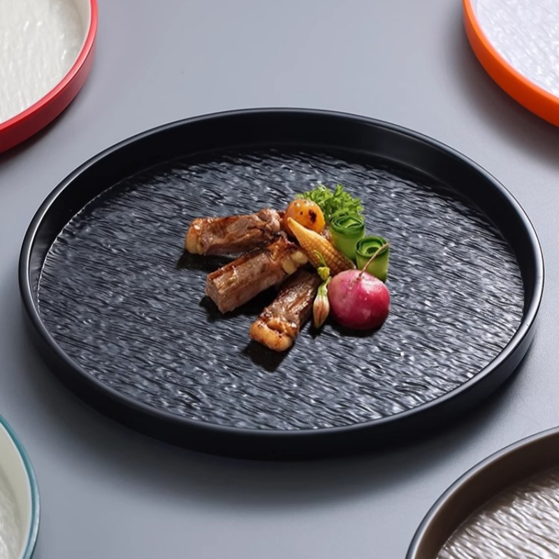 Modern Round Stone Melamine St - Home Cooking In Japanese review and price