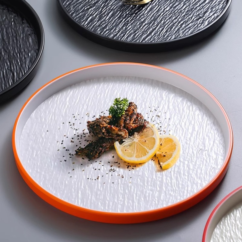 Modern Round Stone Melamine St - Home Cooking In Japanese review and price