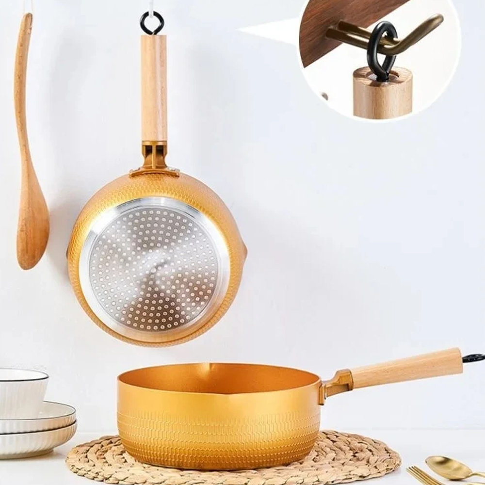 18/20/24cm Gold Soup pot Japan - Home Cooking In Japanese review and price
